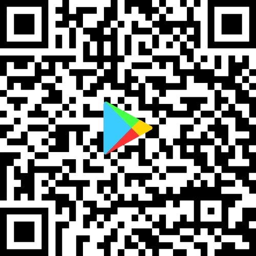 Código QR da Play Store